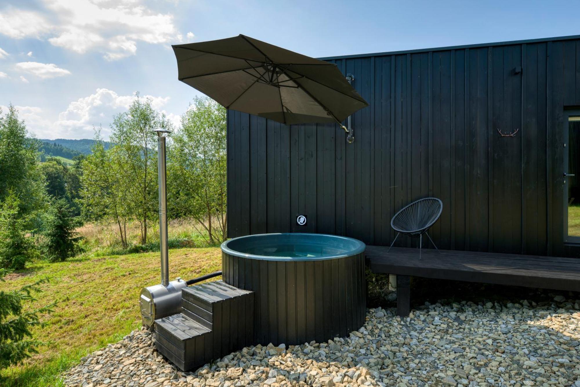 Black Deer - Z Sauna Na Tarasie, Jacuzzi I Widokiem Na Gory - By Deer Hills Luxury Apartments Kocon Exterior photo